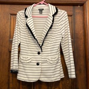 Pinstripe Blazer